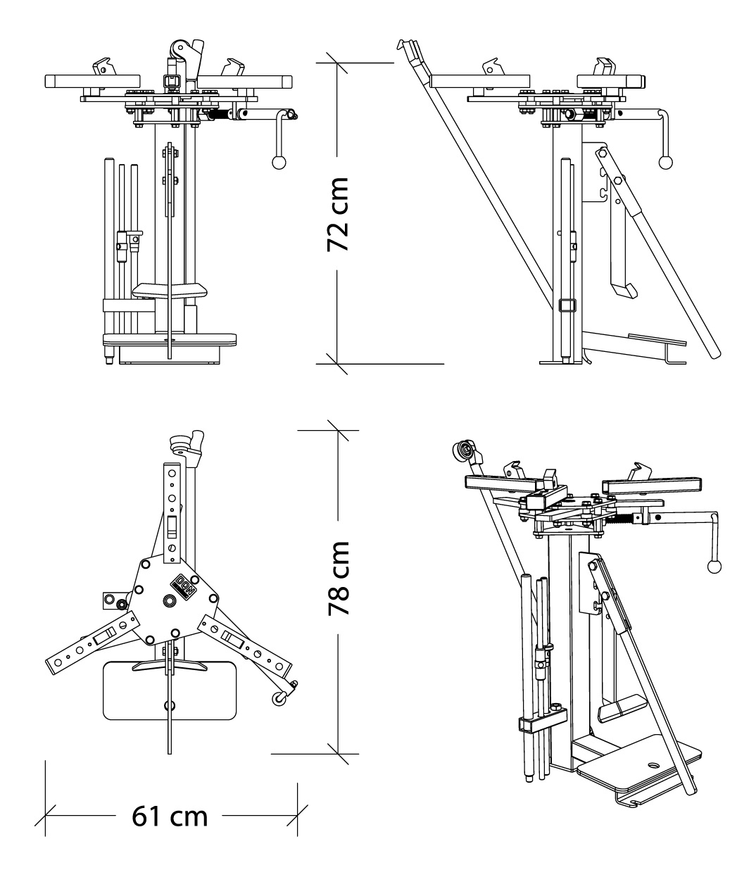 DÉMONTE-PNEU MANUEL + ACCESOIRES